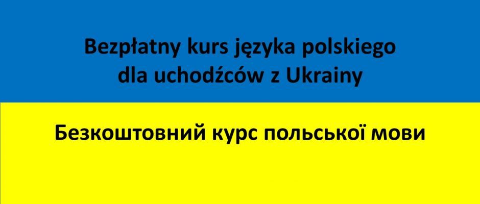 J. POLSKI DLA DZIECI I MŁODZIEŻY Z RODZIN UKRAIŃSKICH