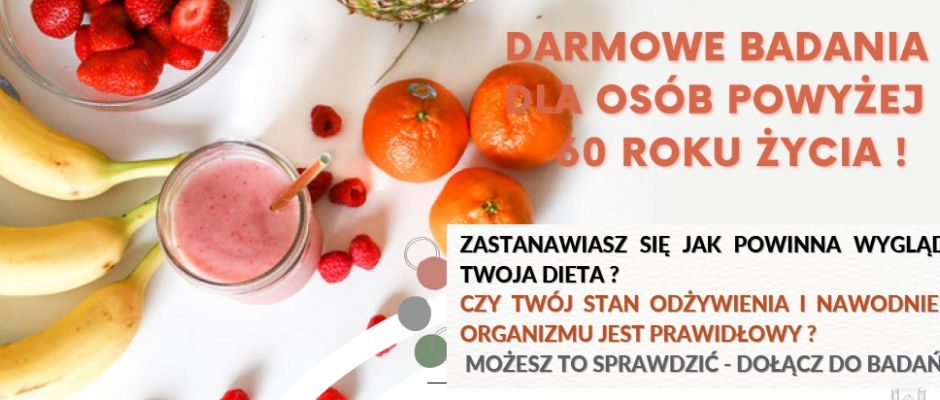 Bezpłatne badania dla seniorów 60+