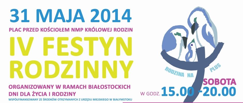 Festyn rodzinny na placu przed Kościołem NMP Królowej Rodzin