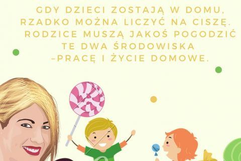 Jak zachować równowagę w pracy zdalnej z rodziną w domu.