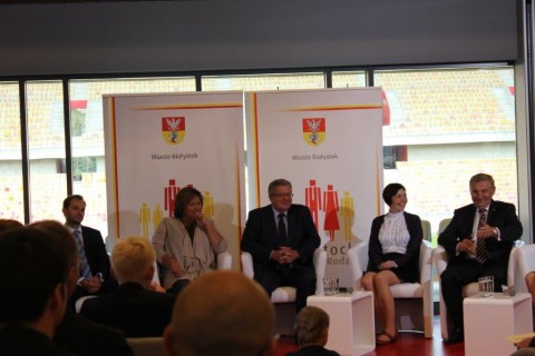 Spotkanie Pary Prezydenckiej z Białostocką Akademią Rodziny