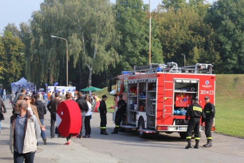 Prezentacja Białostockiej Akademii Rodziny podczas imprezy „Białystok Biega”
