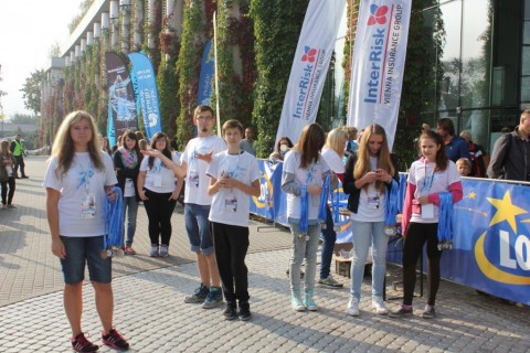 Prezentacja Białostockiej Akademii Rodziny podczas imprezy „Białystok Biega”
