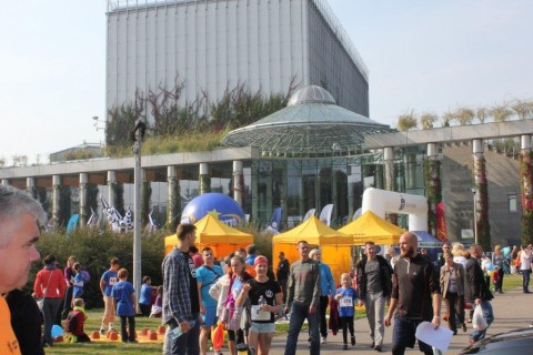 Prezentacja Białostockiej Akademii Rodziny podczas imprezy „Białystok Biega”
