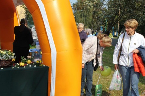 Prezentacja Białostockiej Akademii Rodziny podczas imprezy „Białystok Biega”