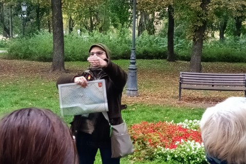 Spacer - Historia parków w centrum Białegostoku