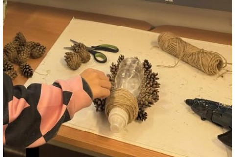 Zajęcia kreatywne Jesienne jeże 
