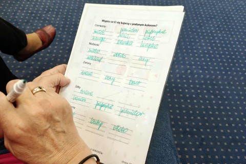 Trening pamięci i koncentracji seniorów na wesoło