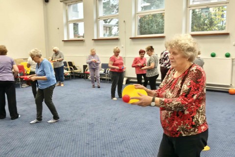 Trening medyczny dla seniorów - grupa II