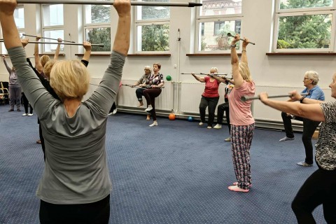 Trening medyczny dla seniorów - grupa II