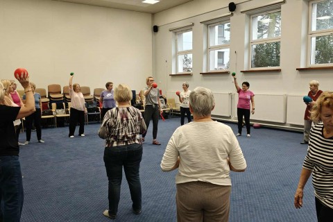 Trening medyczny dla seniorów