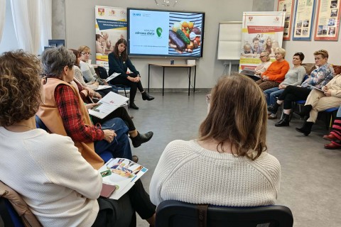 Cykl szkoleń w ramach projektu „Kierunek: zatrzymać osteoporozę”