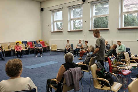Cykl szkoleń w ramach projektu „Kierunek: zatrzymać osteoporozę”