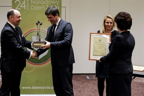 Miasto Białystok laureatem konkursy „Tulipany Narodowego Dnia Życia”