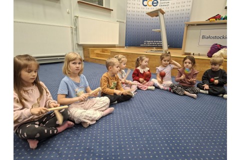 Zajęcia umuzykalniające dla dzieci w wieku 4-6 lat
