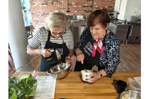 Warsztaty kulinarne dla seniorów - kuchnia włoska