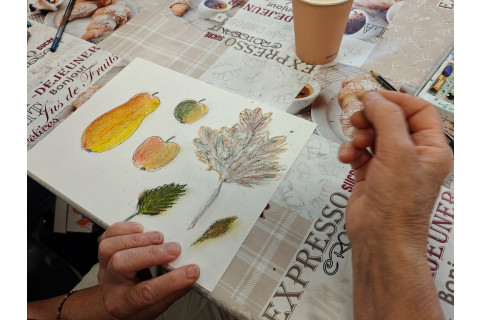 Warsztaty malarstwa dla seniorów - inspiracje naturą i sztuką