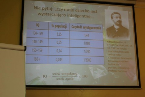 Wykład „Jak rozpoznawać talenty u swoich dzieci?”