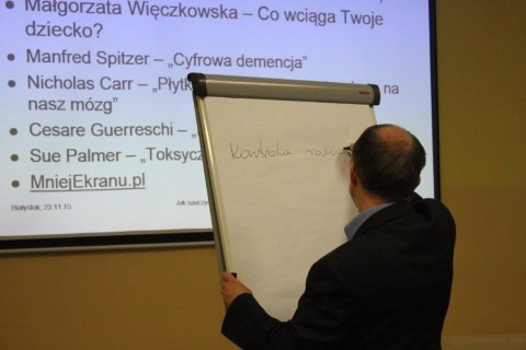 Wykład „Jak nauczyć dzieci wybierać dobre programy telewizyjne?”