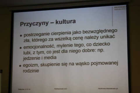 Wykład „Nadopiekuńczość”