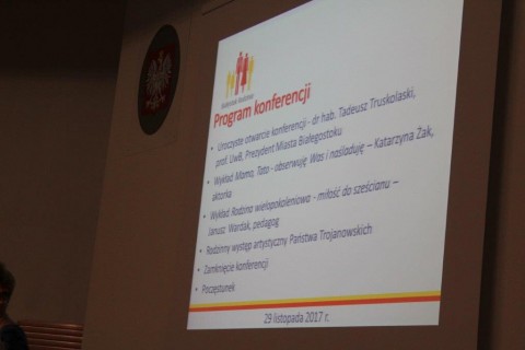 Konferencja „BIAŁYSTOK RODZINIE - WSPÓLNA TROSKA”