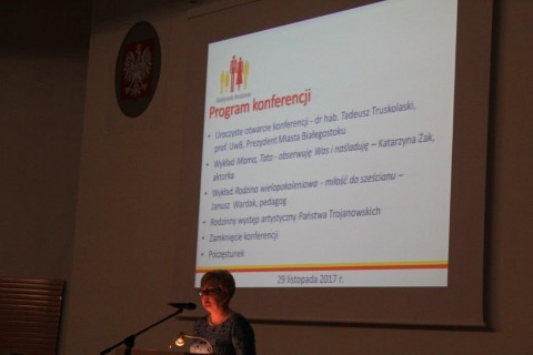 Konferencja „BIAŁYSTOK RODZINIE - WSPÓLNA TROSKA”