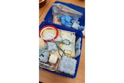 Spotkanie klubu pasjonatów robótek ręcznych