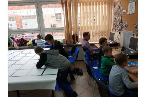 Warsztaty z robotyki dla dzieci.