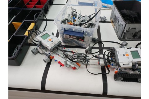 Warsztaty z robotyki dla dzieci.