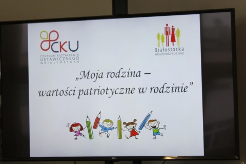 Konkurs plastyczny „Moja Rodzina - Wartości patriotyczne w Rodzinie”