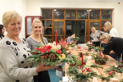 Warsztaty florystyczne - Stroiki świateczne