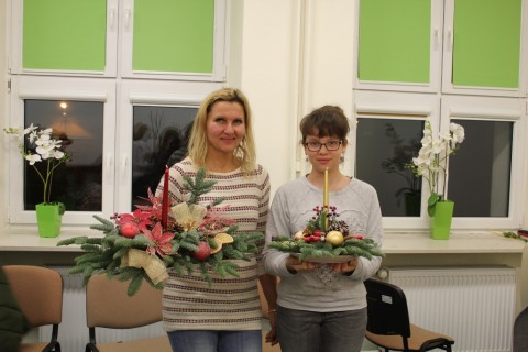 Warsztaty florystyczne - Stroiki świateczne