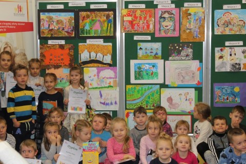 Konkurs plastyczny „Moja Rodzina - czas wolny spędzamy razem”