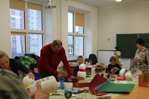 Warsztaty rodzinne Ozdoby świateczne