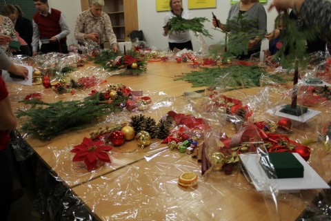 Warsztaty florystyczne - Stroiki świateczne