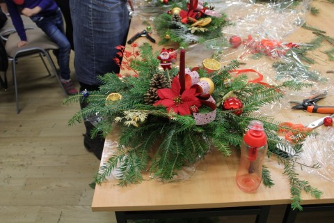 Warsztaty florystyczne - Stroiki świateczne