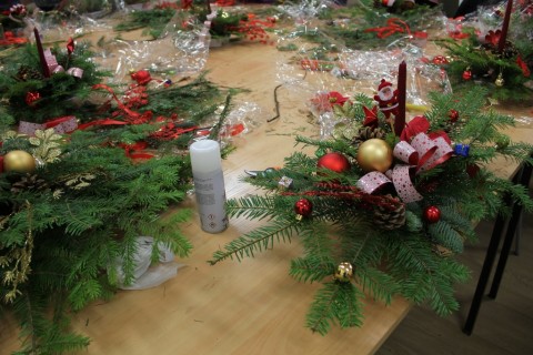 Warsztaty florystyczne - Stroiki świateczne