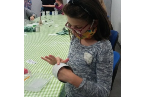 Warsztaty rodzinne decoupage