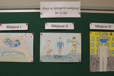 Konkurs plastyczny „Bohaterowie naszych czasów”.