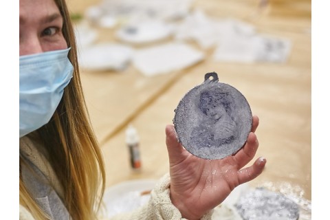 WARSZTATY RODZINNE - OZDOBY ŚWIĄTECZNE DECOUPAGE