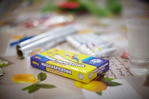 Warsztaty kreatywne - masa papierowa