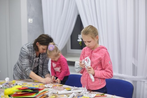 Warsztaty kreatywne - masa papierowa