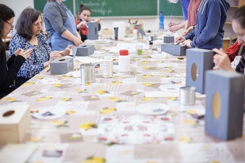 Warsztaty decoupage dla dorosłych „Chustecznik”