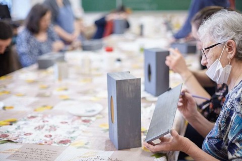 Warsztaty decoupage dla dorosłych „Chustecznik”