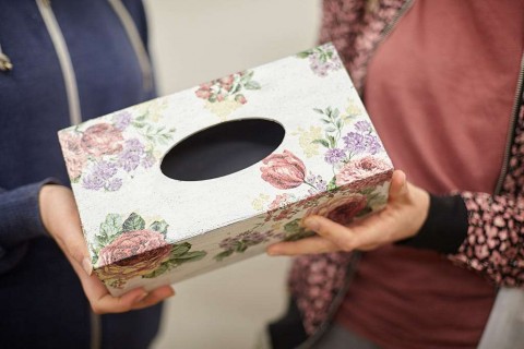 Warsztaty decoupage dla dorosłych „Chustecznik”