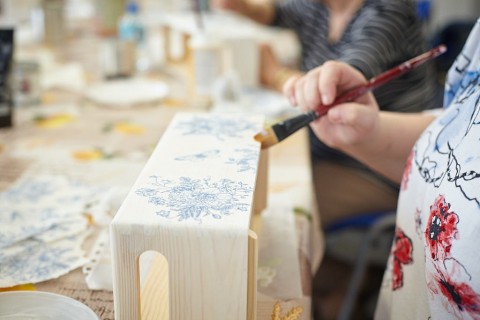 Warsztaty decoupage dla dorosłych „Skrzynka na zioła”