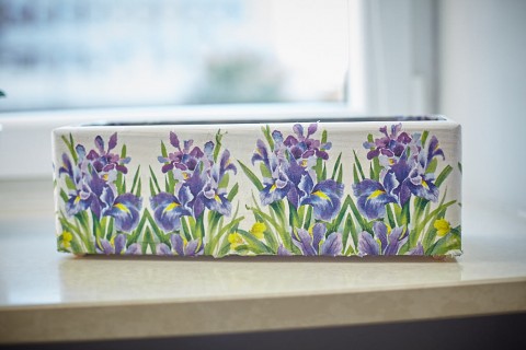 Warsztaty decoupage dla dorosłych „Skrzynka na zioła”