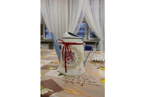Warsztaty decoupage dla dorosłych „Romantyczna konewka”