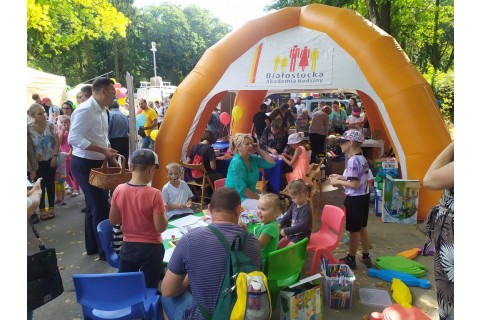 Białostocka Akademia Rodziny na Festynie Obywatelskim