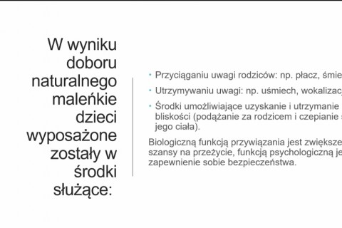 Wykład „Świat emocji dziecka”